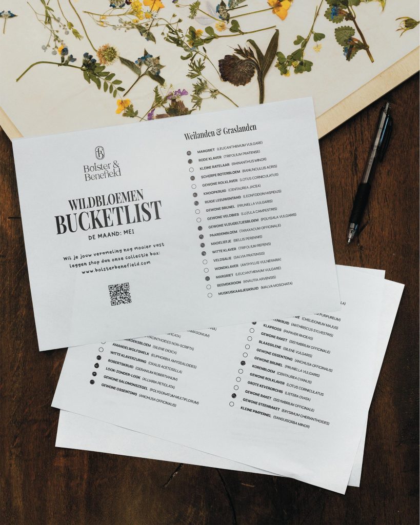 gratis wildflower bucketlist wildbloemen verzamelen