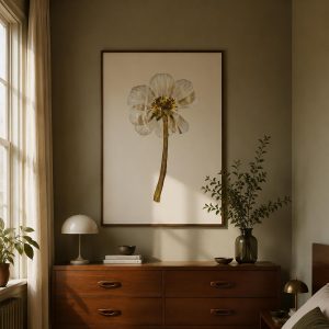 herbarium fine art print - Water crowfoot