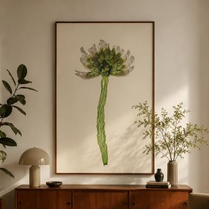herbarium fine art print - White Clover